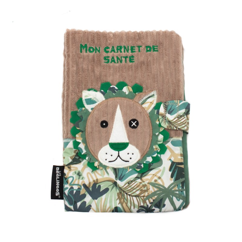 Les Déglingos - Protège carnet lion déglingos
