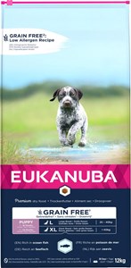 Eukanuba - croquettes sans céréales au poisson pour chiot de grande taille