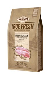 Carnilove - croquettes sans céréales true fresh à la dinde pour chien