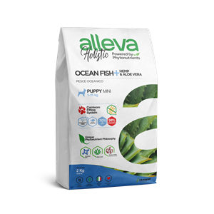 Alleva - croquettes sans céréales poisson pour chiot de petite taille