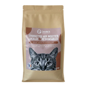 Croquettes chat adulte stérilisé 3kg