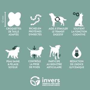 Croquettes chien sénior 2,5kg