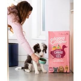 Edgard cooper - croquettes sans céréales poulet & canard pour chiot