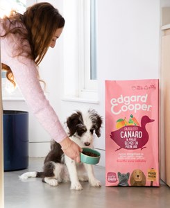 Edgard cooper - croquettes sans céréales poulet & canard pour chiot