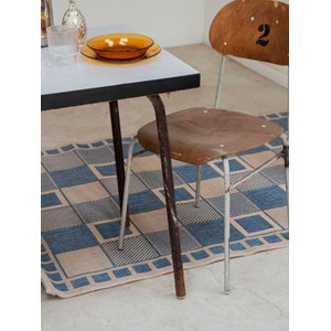 Table à manger en formica gris n°1010