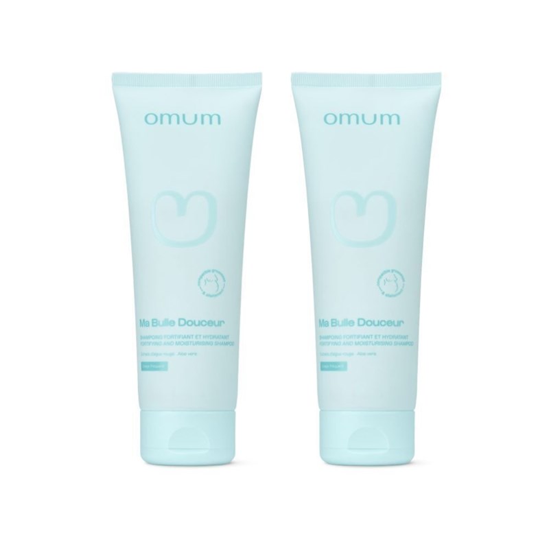 Omum - Shampoing fortifiant ma bulle douceur x2