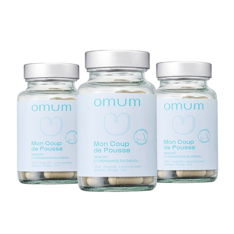 Complément alimentaire pousse cheveux x3