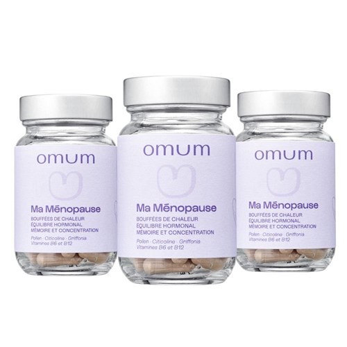 Omum - Complément alimentaire ménopause x 3