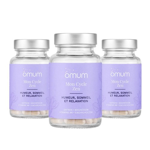 Omum - Complément alimentaire sommeil stress x3