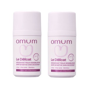 Déodorant bille peaux sensibles 24h x 2