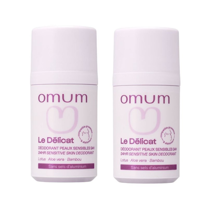 Déodorant bille peaux sensibles 24h x 2