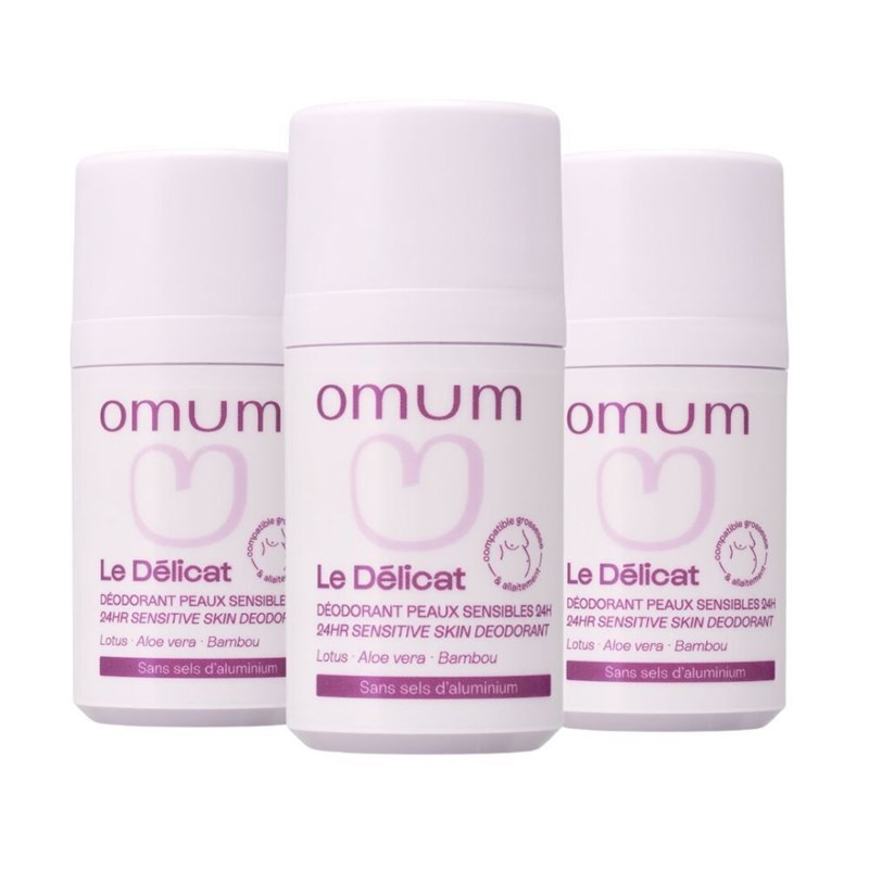 Déodorant bille peaux sensibles 24h x 3