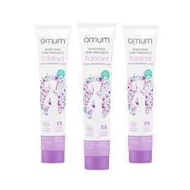 Dentifrice soin fraicheur sans fluor x 3