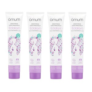 Dentifrice soin fraicheur sans fluor x 4