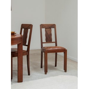 Paire de chaises art déco n°762