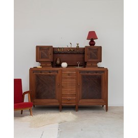 Grand buffet art déco en bois n°518