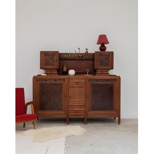 Grand buffet art déco en bois n°518