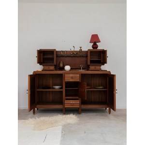Grand buffet art déco en bois n°518