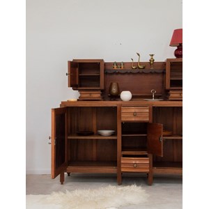 Grand buffet art déco en bois n°518
