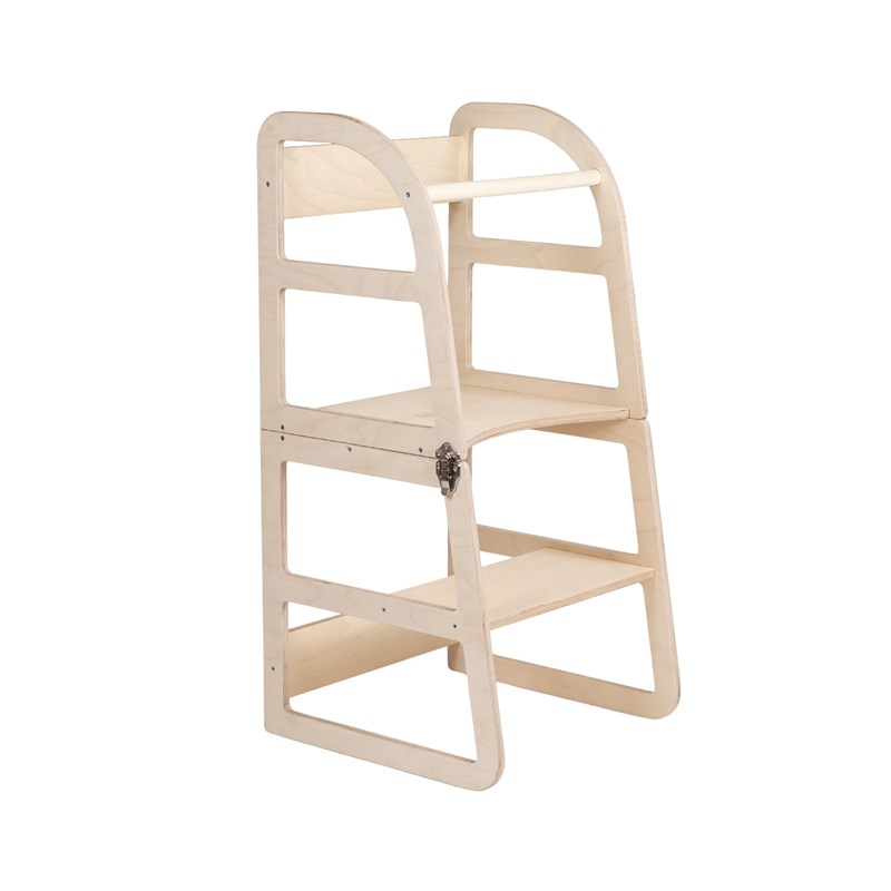 Tour d'observation montessori 2-en-1 - naturel