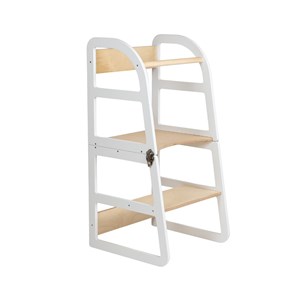 Tour d'observation montessori 2-en-1 - blanc