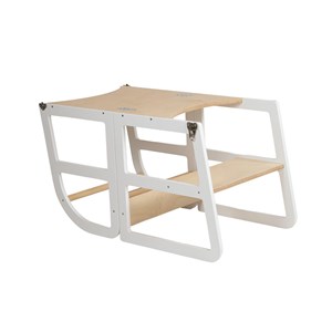 Tour d'observation montessori 2-en-1 - blanc