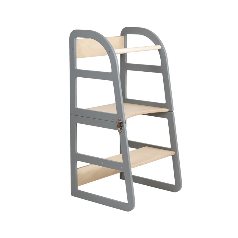 Tour d'observation montessori 2-en-1 - gris