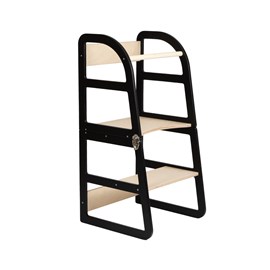 Tour d'observation montessori 2-en-1 - noir