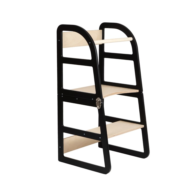 Tour d'observation montessori 2-en-1 - noir