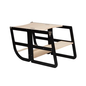 Tour d'observation montessori 2-en-1 - noir