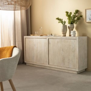 Buffet manguier blanchi