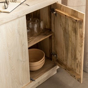 Buffet manguier blanchi