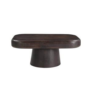 Table basse manguier foncé