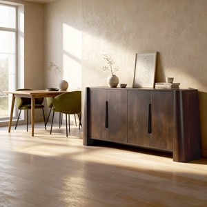 Buffet bois manguier foncé