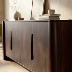 Buffet bois manguier foncé