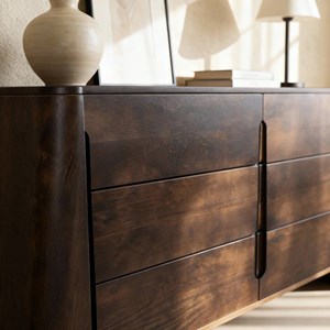 Commode manguier foncé