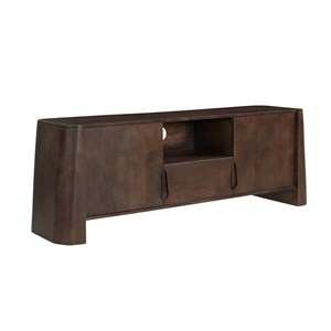 Meuble tv manguier foncé