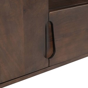 Meuble tv manguier foncé