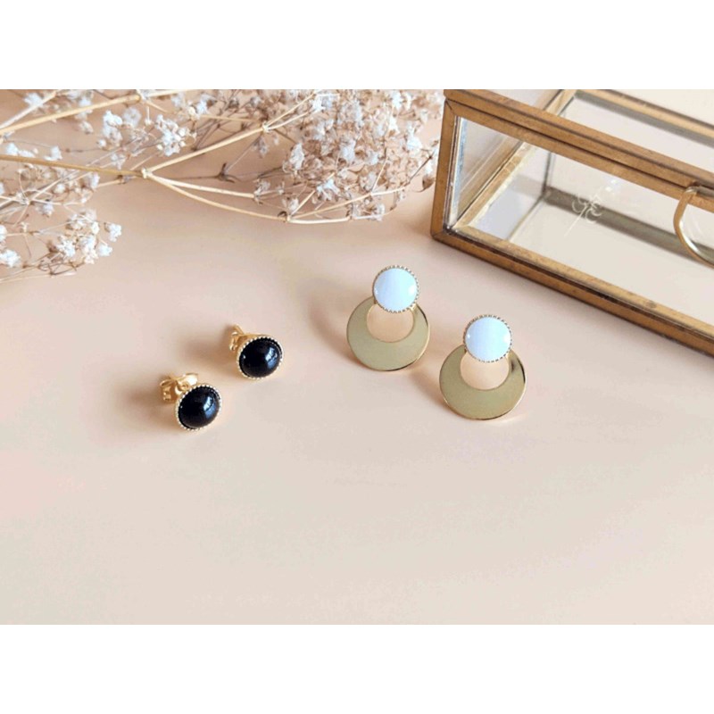 Coffret cadeau boucles d'oreilles 3en1