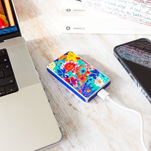 Batterie externe nomade usb bleu