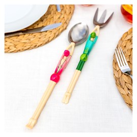 Couverts à salade  nature