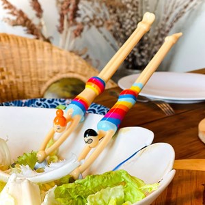 Couverts à salade  rainbow