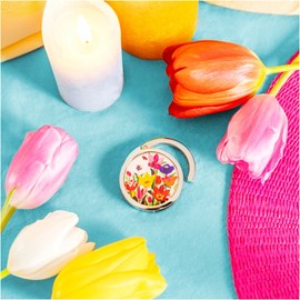 Accroche sac à main  multicolore