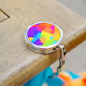 Accroche sac à main  multicolore