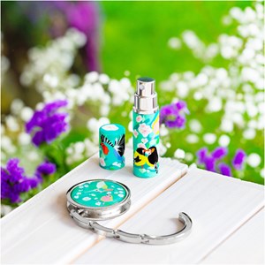 Accroche sac à main  bleu clair