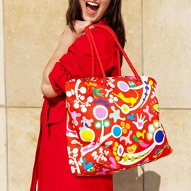 Très grand cabas de plage  célébration