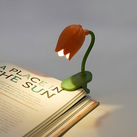 Lampe de lecture tulipe  orange