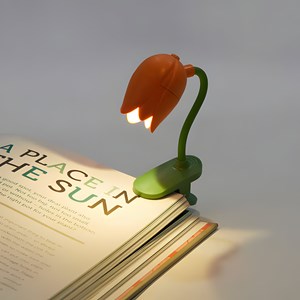 Lampe de lecture tulipe  orange