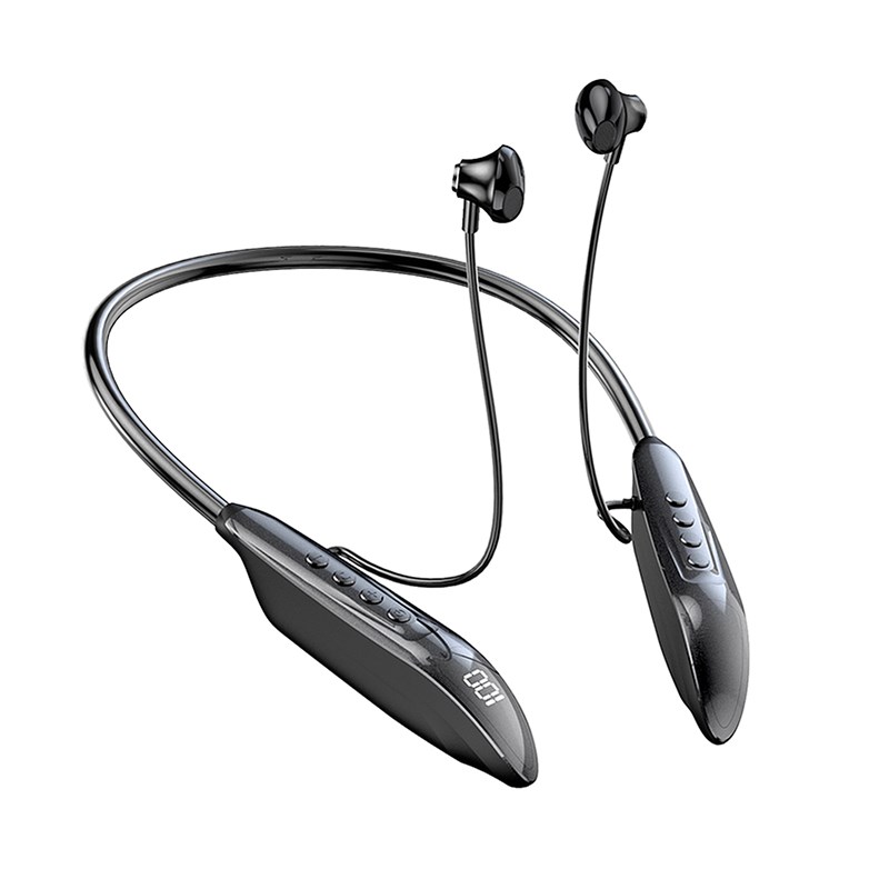 Casque m-518 avec bluetooth 5.3 et écran numérique avec insertion de carte.