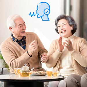 Casque ztq-ft011a bluetooth dual avec système d'aide auditive senior.